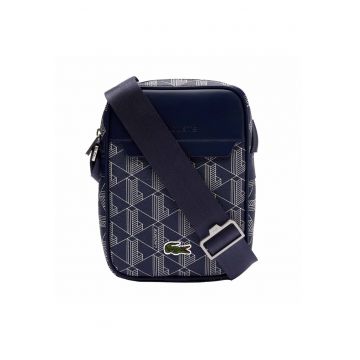 Geanta crossbody cu monograma 25779 The Blend Vertical