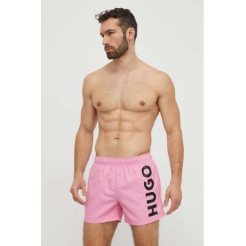 HUGO pantaloni scurți de baie culoarea roz 50513980 HUGO pantaloni scurți de baie culoarea roz 50513980
