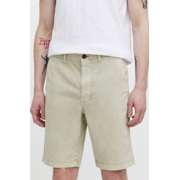 Superdry pantaloni scurti barbati, culoarea bej