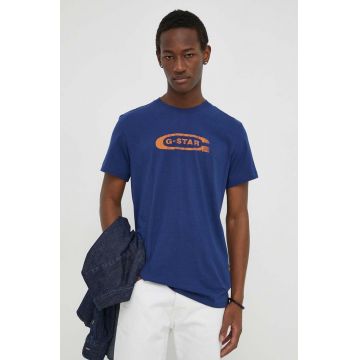 G-Star Raw tricou din bumbac barbati, cu imprimeu