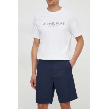 Michael Kors pantaloni scurti barbati, culoarea albastru marin