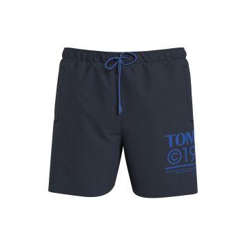 Pantaloni scurti de baie slim fit cu logo