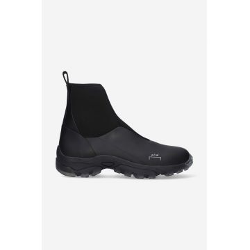 A-COLD-WALL* pantofi Drift Mocs bărbați, culoarea negru ACWUF029A-BLACK