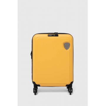 Blauer valiza culoarea galben S4CABIN01/BOI