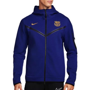 Bluza cu Fermoar Nike FC Barcelona M nsw tech fleece hoody full zip WR