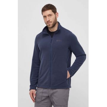 Jack Wolfskin hanorac Taunus culoarea rosu, neted