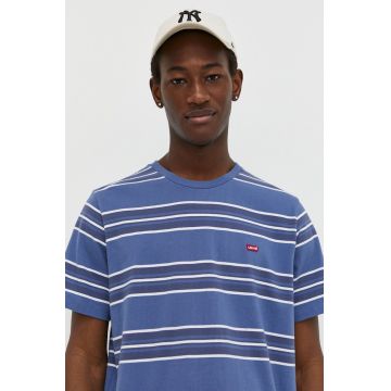 Levi's tricou din bumbac barbati, neted
