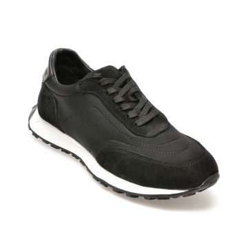 Pantofi sport GRYXX negri, KL24021, din material textil