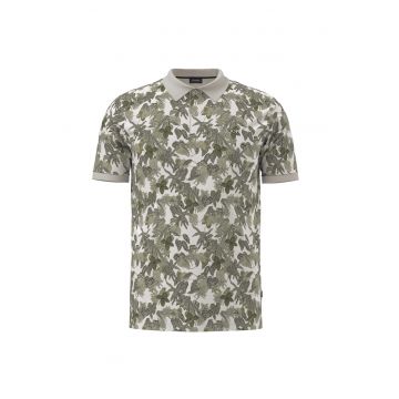 Tricou polo cu imprimeu floral