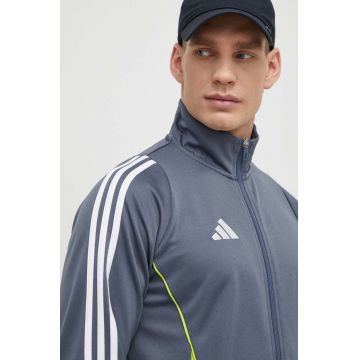 adidas Performance hanorac de antrenament Tiro 24 culoarea gri, cu model IV6939