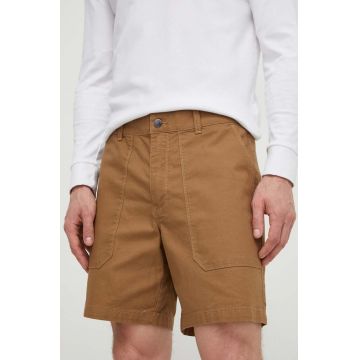 Columbia pantaloni scurți outdoor Flex Roc Utility culoarea maro, 2072761