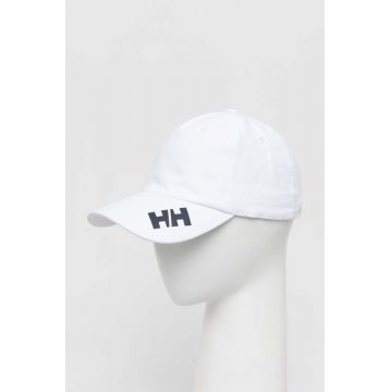Helly Hansen șapcă culoarea alb, cu imprimeu 67517