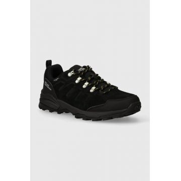 Jack Wolfskin pantofi Refugio Texapore Low culoarea negru, 4049851