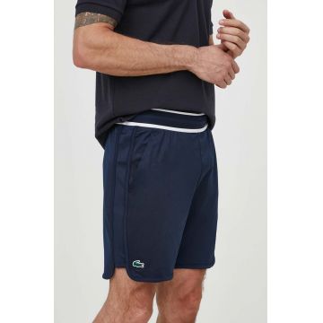 Lacoste pantaloni scurti barbati, culoarea albastru marin