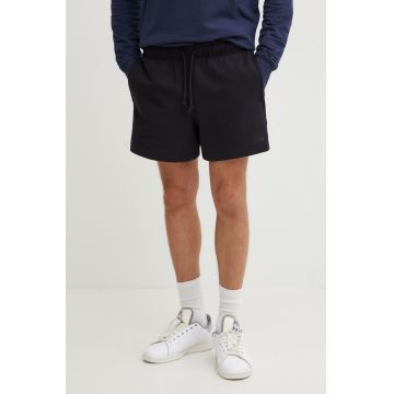 New Balance pantaloni scurti din bumbac culoarea negru