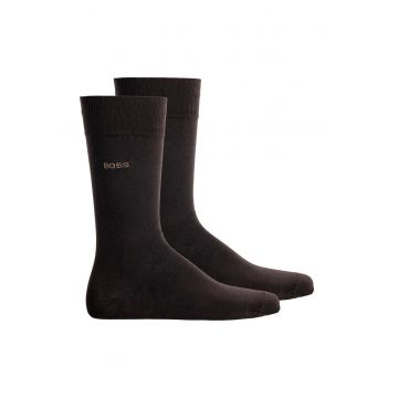 Set de sosete lungi 25955 - 2 perechi - Maro inchis