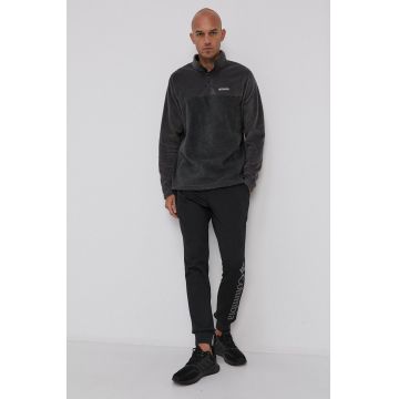 Columbia Bluză bărbați, culoarea gri, material neted