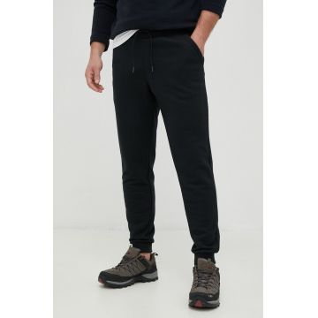 Columbia pantaloni de trening barbati, culoarea negru, neted