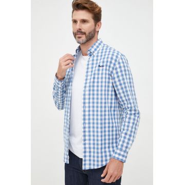 Pepe Jeans camasa barbati, cu guler button-down, slim