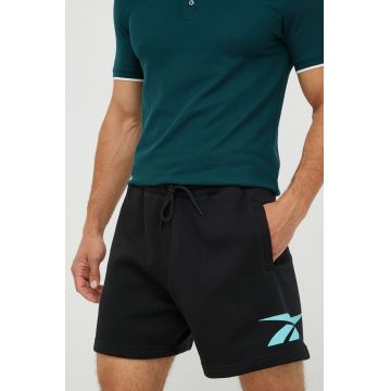 Reebok Classic pantaloni scurti barbati, culoarea negru