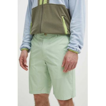 Columbia pantaloni scurți din bumbac Washed Out culoarea verde 1491953