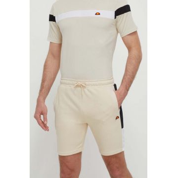 Ellesse pantaloni scurti Turi barbati, culoarea bej, SHR17435