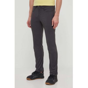 Helly Hansen pantaloni de exterior Holmen barbati, culoarea gri