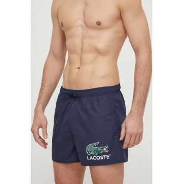 Lacoste pantaloni scurti de baie culoarea albastru marin Lacoste pantaloni scurti de baie culoarea albastru marin