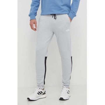 The North Face pantaloni de trening culoarea gri, modelator, NF0A87DQA0M1