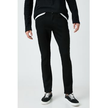 Blugi skinny cu 5 buzunare