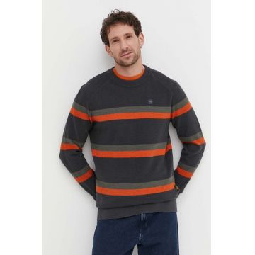 G-Star Raw pulover din amestec de lana barbati, culoarea gri