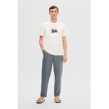 Pantaloni chino uni