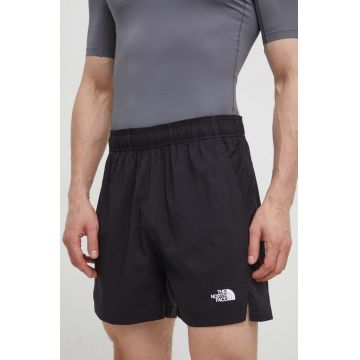 The North Face pantaloni scurti sport barbati, culoarea negru, NF0A882DJK31