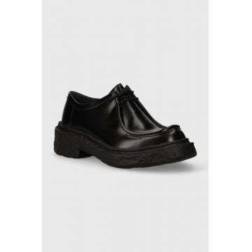 CAMPERLAB pantofi de piele Vamonos barbati, culoarea negru, A500019.001