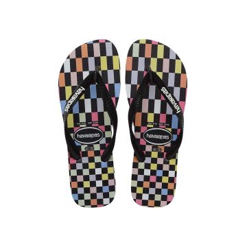 Havaianas slapi TOP CHECK culoarea negru, 4148764.4366