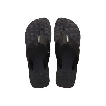 Havaianas slapi URBAN BASIC barbati, culoarea negru, 4148427.0090