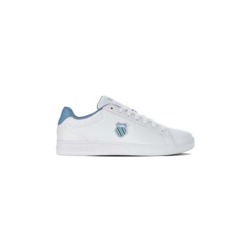 K-Swiss sneakers din piele COURT SHIELD culoarea alb K-Swiss sneakers din piele COURT SHIELD culoarea alb