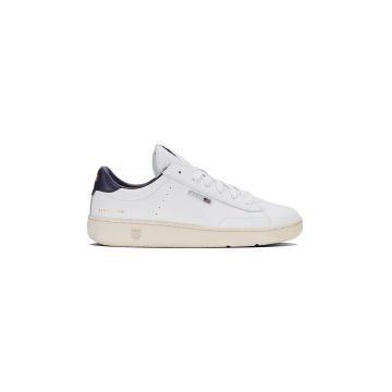 K-Swiss sneakers din piele SLAMMKLUB CC culoarea alb K-Swiss sneakers din piele SLAMMKLUB CC culoarea alb
