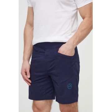 LA Sportiva pantaloni scurti Esquirol barbati, culoarea albastru marin, N78643643