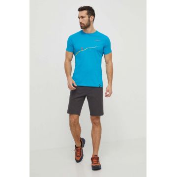 LA Sportiva tricou Trail barbati, cu imprimeu, F27614614