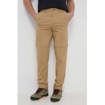 Marmot pantaloni de exterior Arch Rock Convertible culoarea bej