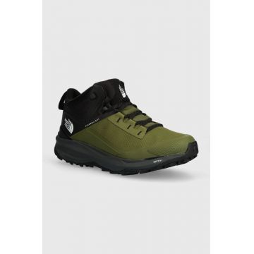 The North Face pantofi Vectiv Exploris 2 Mid Futurelight barbati, culoarea verde, NF0A7W6ARMO1