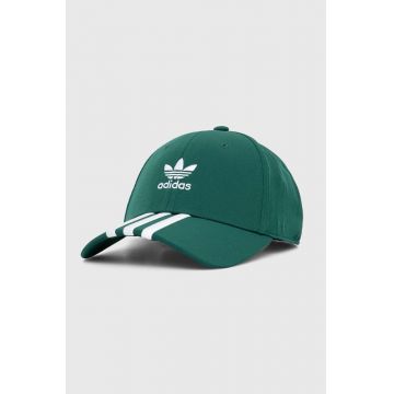 adidas Originals sapca culoarea verde, cu imprimeu, IS1627