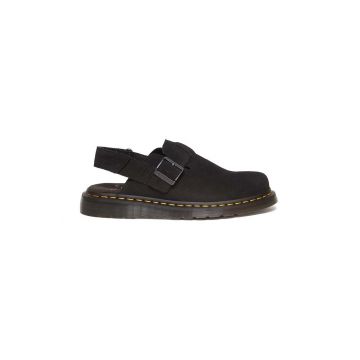 Dr. Martens sandale din piele intoarsa Jorge II barbati, culoarea negru, DM31563001