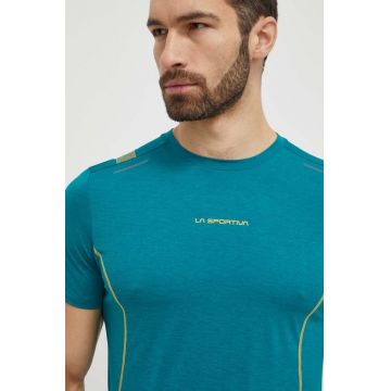 LA Sportiva tricou sport Tracer culoarea verde, cu imprimeu, P71733733