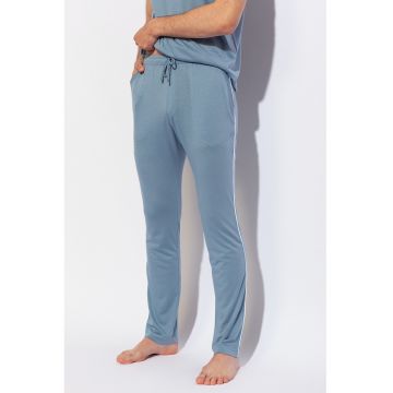 Pantaloni de pijama din amestec de lyocell cu snur de ajustare in talie Breeze