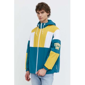 Tommy Jeans geaca barbati, de tranzitie, oversize