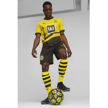 Tricou cu dryCELL si decolteu la baza gatului - pentru fotbal Borussia Dortmund