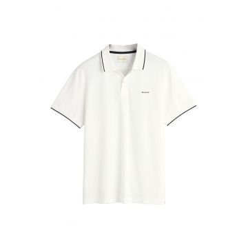 Tricou polo din pique