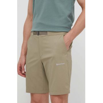Montane pantaloni scurți outdoor Tenacity Lite culoarea verde, MTNSH15